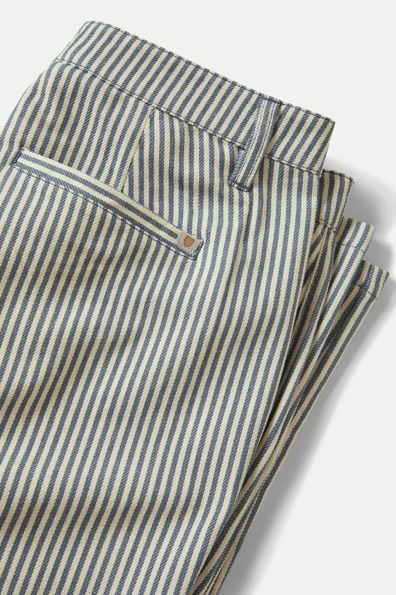 Bedford Pant - Azure Blue Pinstripe - Image 12