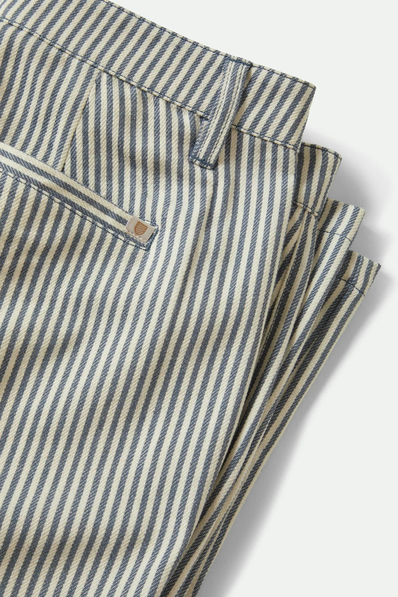 Bedford Pant - Azure Blue Pinstripe - Image 9
